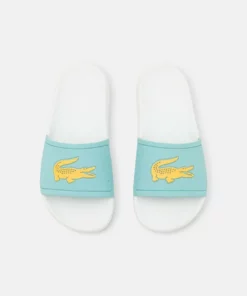 Lacoste SLIDE - Mules - Turquoise/light Blue 11 Lacoste SLIDE - Mules - Turquoise/light Blue -Lacoste Soldes Magasin ba1a775a37b84377aabdf817e332324b