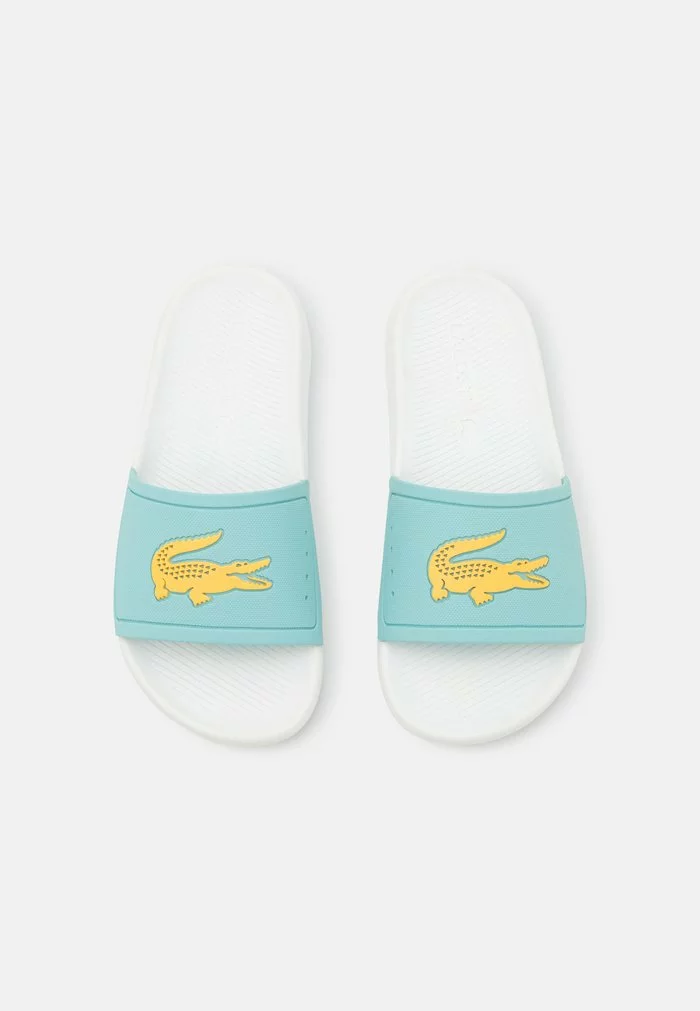 Lacoste SLIDE - Mules - Turquoise/light Blue 6 Lacoste SLIDE - Mules - Turquoise/light Blue – Image 6