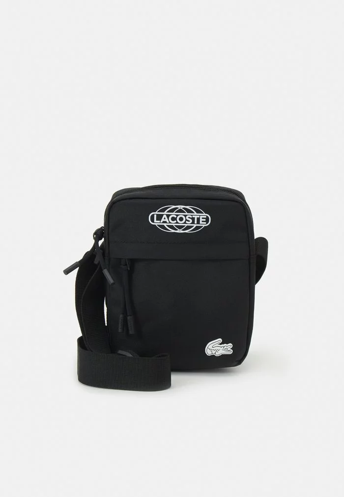 Lacoste UNISEX EXCLUSIVE - Sac Bandoulière - Noir Blanc 1 Lacoste UNISEX EXCLUSIVE - Sac Bandoulière - Noir Blanc