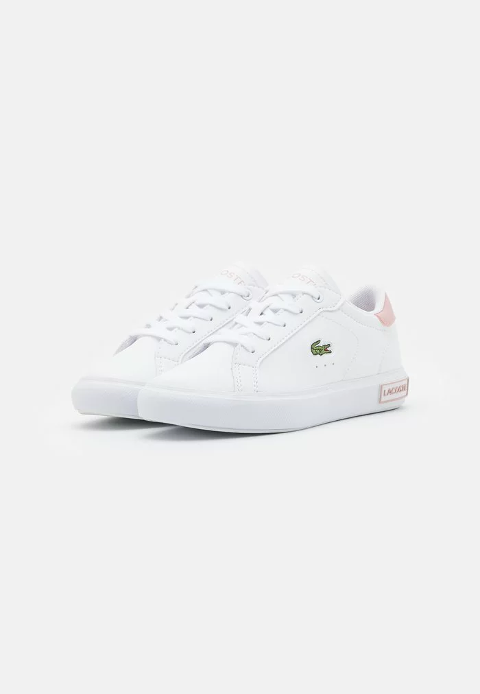Lacoste POWERCOURT - Baskets Basses - White/light Pink 2 Lacoste POWERCOURT - Baskets Basses - White/light Pink – Image 2