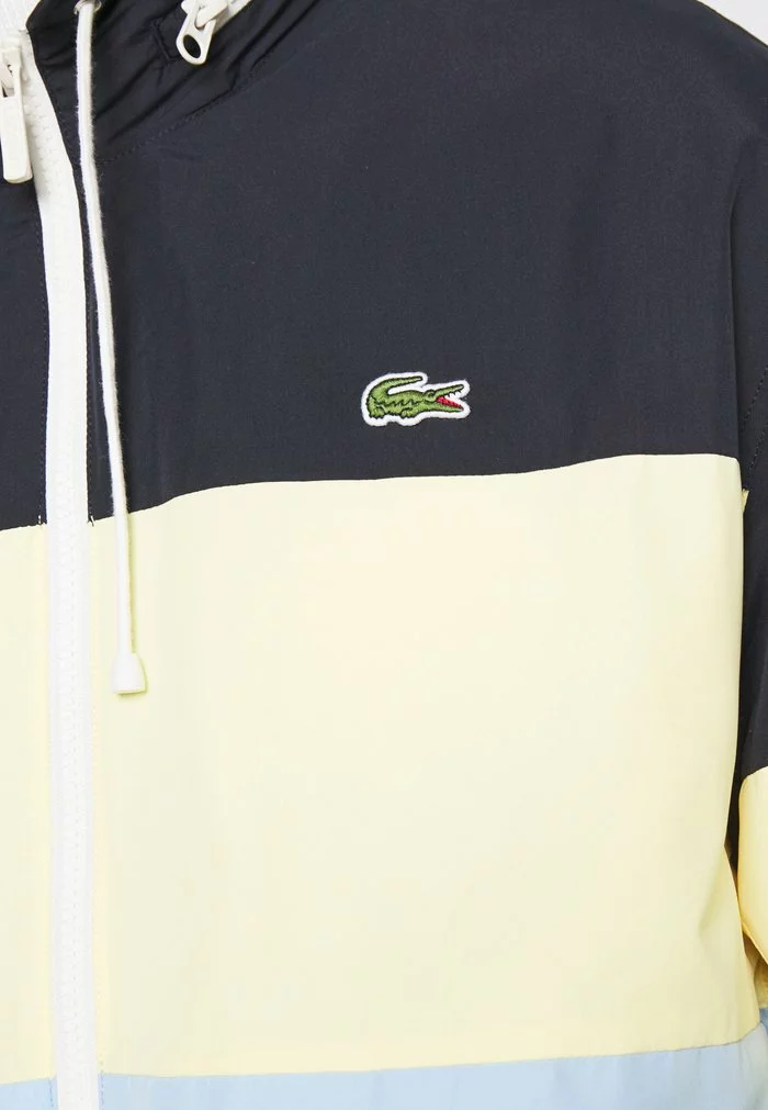 Lacoste BH8063 - Veste Mi-saison - Navy Blue/yellow 8 Lacoste BH8063 - Veste Mi-saison - Navy Blue/yellow – Image 8