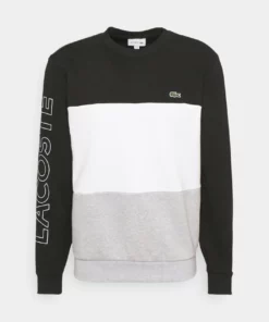 Lacoste Sweatshirt - Black/white Silver Chine 10 Lacoste Sweatshirt - Black/white Silver Chine -Lacoste Soldes Magasin bc134092418d4f7186a1eaafde4e9745