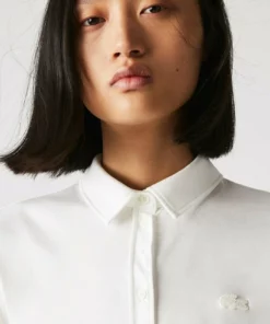 Lacoste Chemisier - Blanc 9 Lacoste Chemisier - Blanc -Lacoste Soldes Magasin bc247cff429648f9a1e800b8f5cb3f09