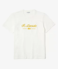 Lacoste T-shirt Imprimé - Blanc