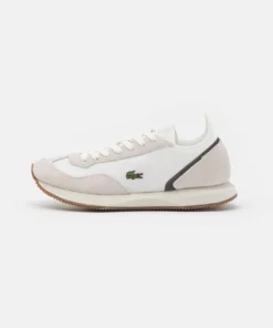 Lacoste MATCH BREAK - Baskets Basses - Offwhite/dark Green