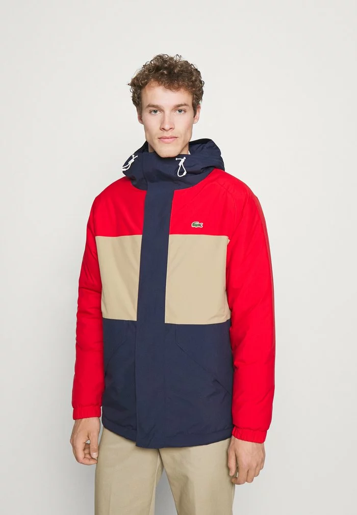 Lacoste Veste D'hiver - Navy Blue/red Viennese 1 Lacoste Veste D'hiver - Navy Blue/red Viennese