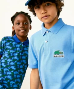 Lacoste MINECRAFT KINDER - Polo - Bleu 11 Lacoste MINECRAFT KINDER - Polo - Bleu -Lacoste Soldes Magasin c02407c23e6847e1bf1d06517dae6b6c