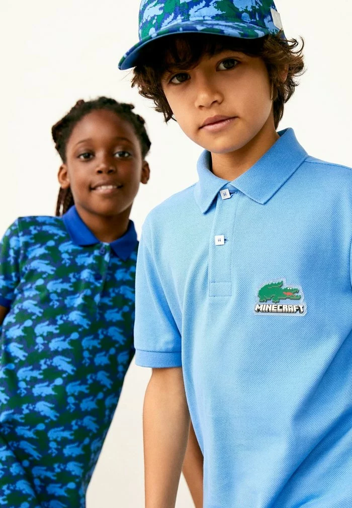 Lacoste MINECRAFT KINDER - Polo - Bleu 3 Lacoste MINECRAFT KINDER - Polo - Bleu – Image 3