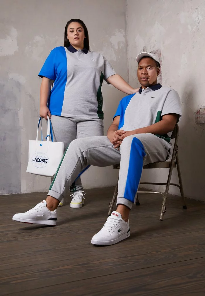 Lacoste UNISEX - Pantalon De Survêtement - Silver Chine/blue Royal/green 1 Lacoste UNISEX - Pantalon De Survêtement - Silver Chine/blue Royal/green