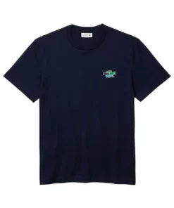 Lacoste T-shirt Basique - Bleu Marine 9 Lacoste T-shirt Basique - Bleu Marine -Lacoste Soldes Magasin c1318bf7cd004e53b789f3dfdc1d4f10
