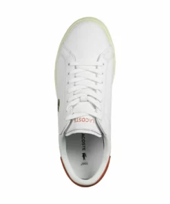 Lacoste POWERCOURT - Baskets Basses - Wht/pnk 10 Lacoste POWERCOURT - Baskets Basses - Wht/pnk -Lacoste Soldes Magasin c1a2fc115cae46c3b2f9e50c1476d6af