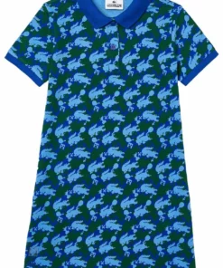 Lacoste MINECRAFT - Robe En Jersey - Bleu Vert Bleu 10 Lacoste MINECRAFT - Robe En Jersey - Bleu Vert Bleu -Lacoste Soldes Magasin c1b5226578c1421daf7d5c99cce32119