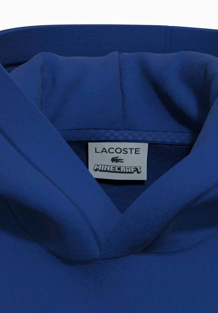 Lacoste MINECRAFT - Sweat à Capuche - Bleu 5 Lacoste MINECRAFT - Sweat à Capuche - Bleu – Image 5