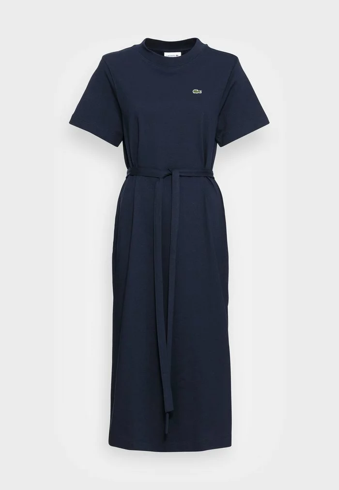 Lacoste Robe En Jersey - Navy Blue 4 Lacoste Robe En Jersey - Navy Blue – Image 4