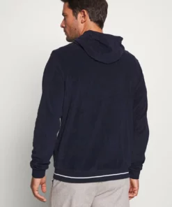 Lacoste Sweat à Capuche Zippé - Navy Blue -Lacoste Soldes Magasin c23ffe1b311045daa39721c45c2e8808
