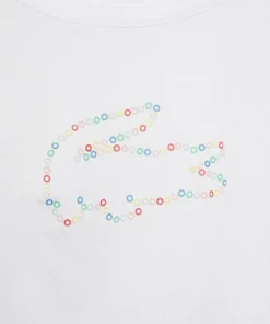 Lacoste T-shirt Imprimé - White 5 Lacoste T-shirt Imprimé - White -Lacoste Soldes Magasin c2cbd5b7e19440eb842b1b8e8bae57c0