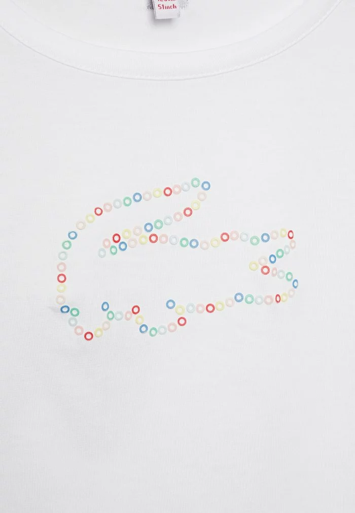 Lacoste T-shirt Imprimé - White 3 Lacoste T-shirt Imprimé - White – Image 3