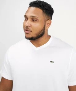 Lacoste T-shirt Basique - Blanc 9 Lacoste T-shirt Basique - Blanc -Lacoste Soldes Magasin c33d6213b6dd46da9083b71d26284b4f