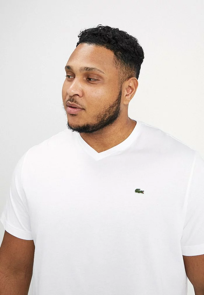 Lacoste T-shirt Basique - Blanc 5 Lacoste T-shirt Basique - Blanc – Image 5