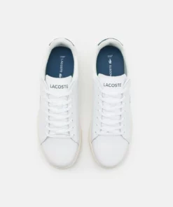 Lacoste CARNABY EVO - Baskets Basses - White/dark Blue -Lacoste Soldes Magasin c344dc6ac8944c3fba5f4b8aa71db84b