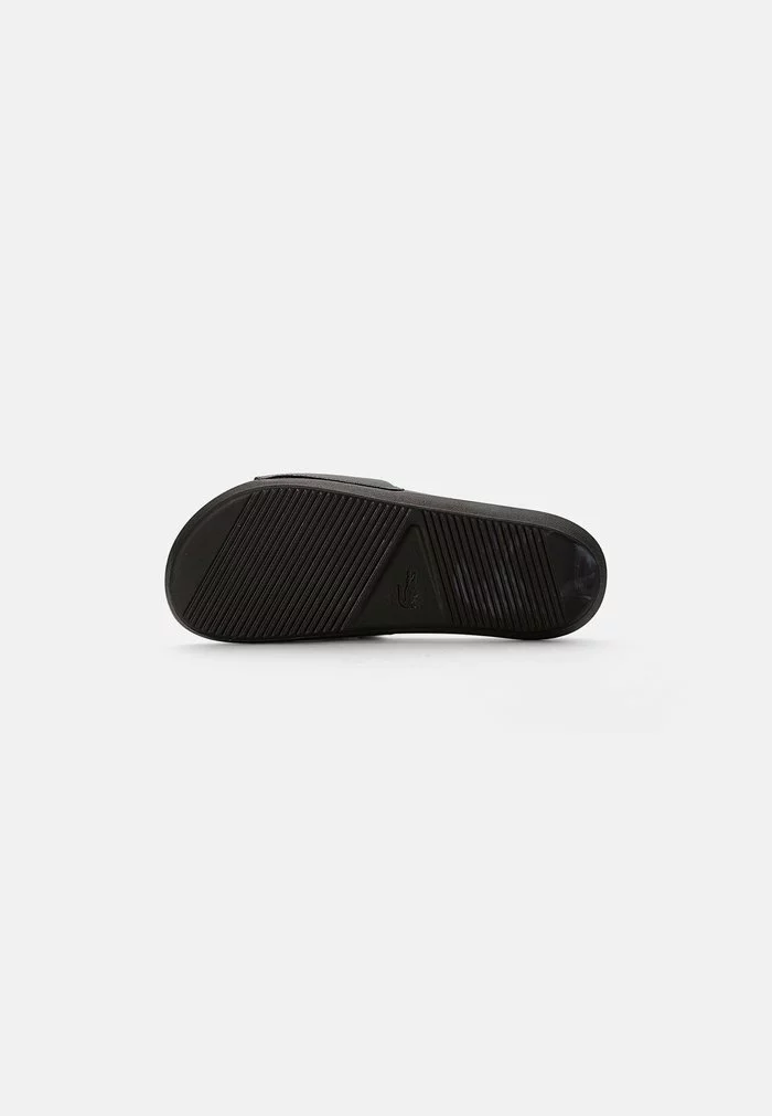 Lacoste CROCO SLIDE - Mules - Blk/slv 5 Lacoste CROCO SLIDE - Mules - Blk/slv – Image 5