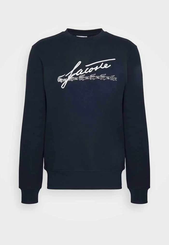 Lacoste Sweatshirt - Navy Blue 2 Lacoste Sweatshirt - Navy Blue – Image 2