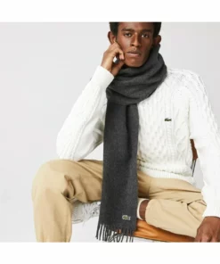 Lacoste Écharpe - Gris