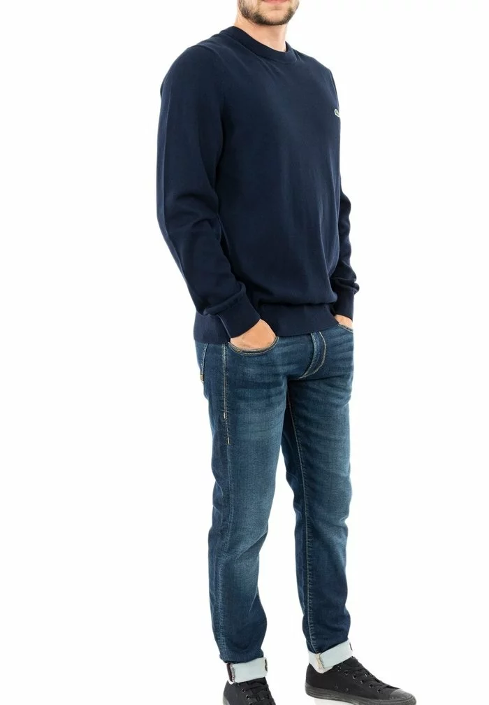 Lacoste AH1985 - Sweatshirt - Bleu 2 Lacoste AH1985 - Sweatshirt - Bleu – Image 2