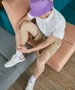 Lacoste Baskets Basses - White/orange