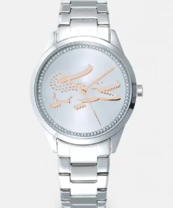 Lacoste LADYCROC - Montre - Silver-coloured