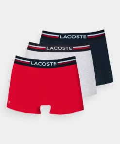 Lacoste 3 PACK - Shorty - Marine/argent Chine/rouge 10 Lacoste 3 PACK - Shorty - Marine/argent Chine/rouge -Lacoste Soldes Magasin c5af636217fc48ce9546fdc1e0d833c8