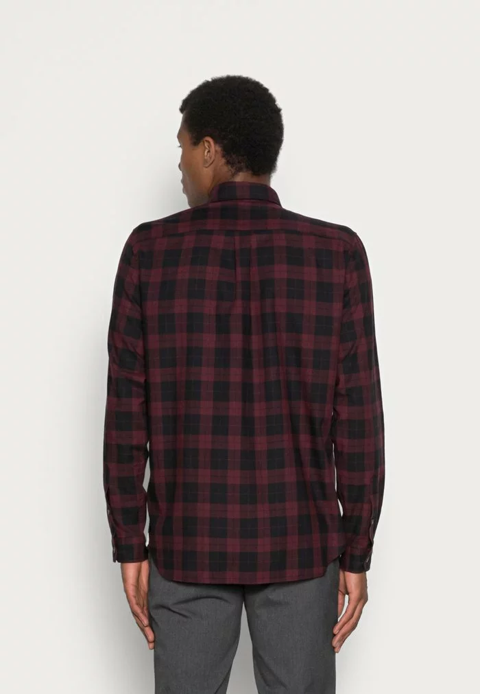 Lacoste Chemise - Black Vine Chine 3 Lacoste Chemise - Black Vine Chine – Image 3