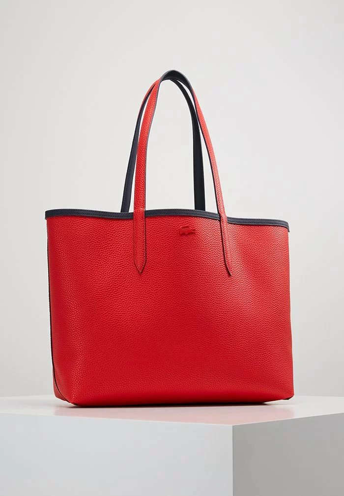 Lacoste REVERSIBLE - Cabas - Peacoat Salsa 4 Lacoste REVERSIBLE - Cabas - Peacoat Salsa – Image 4