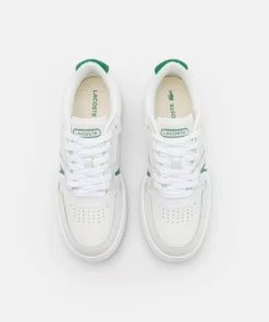 Lacoste L001 - Baskets Basses - White/green 9 Lacoste L001 - Baskets Basses - White/green -Lacoste Soldes Magasin c632da610c3c4f239b7af59bb4c8e858