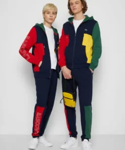Lacoste UNISEX - Sweat à Capuche Zippé - Navy Blue/red/green/broom 11 Lacoste UNISEX - Sweat à Capuche Zippé - Navy Blue/red/green/broom -Lacoste Soldes Magasin c639b7a2324049559eb1ddb6f51fab94