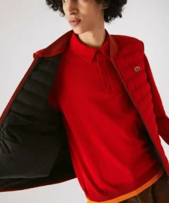 Lacoste PLUS - Veste Sans Manches - Rouge -Lacoste Soldes Magasin c6a09d9df258475f98f55bdfca963691