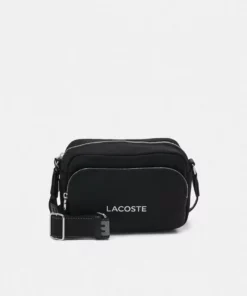Lacoste ACTIVE - Sac Bandoulière - Noir Blanc