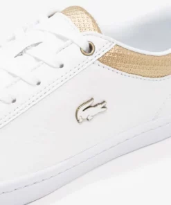 Lacoste STRAIGHTSET CAW - Baskets Basses - White/gold 13 Lacoste STRAIGHTSET CAW - Baskets Basses - White/gold -Lacoste Soldes Magasin c8e2de95c81f43ca82bdb96366501a78
