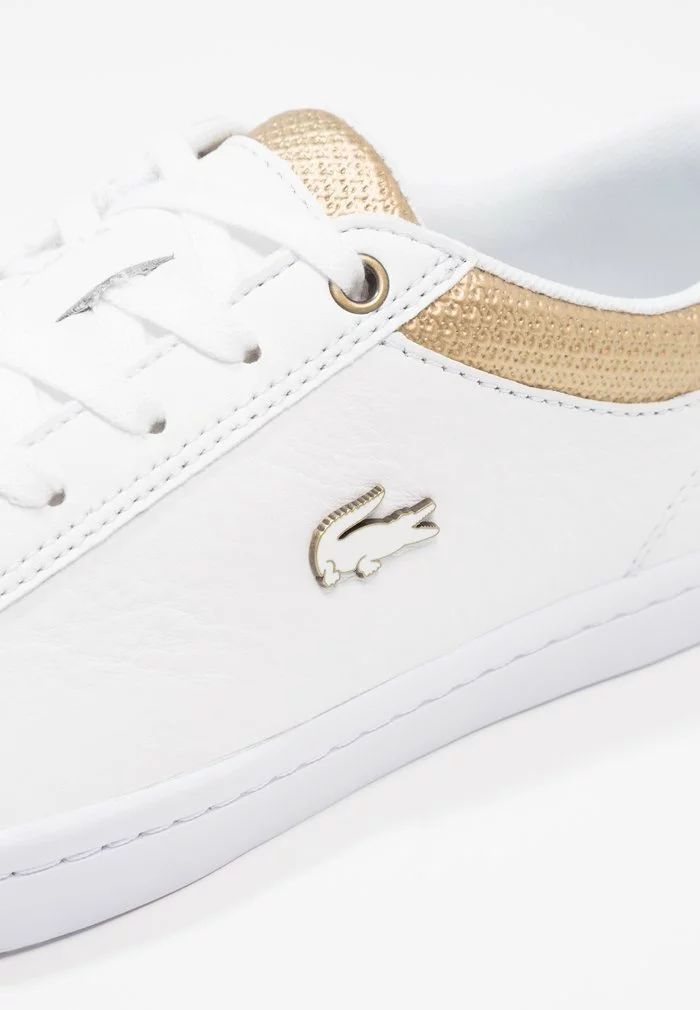 Lacoste STRAIGHTSET CAW - Baskets Basses - White/gold 7 Lacoste STRAIGHTSET CAW - Baskets Basses - White/gold – Image 7