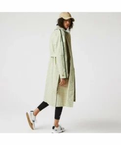 Lacoste Parka - Beige Vert Vert