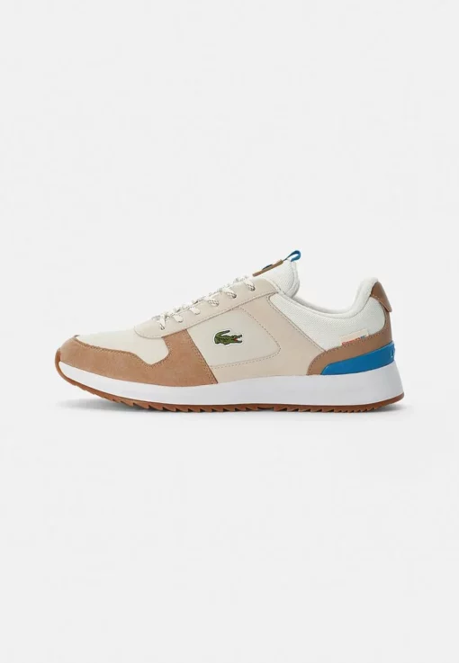 Lacoste JOGGEUR - Baskets Basses - Off White/brown -Lacoste Soldes Magasin c9242c08194b492d921c92438c921ac8
