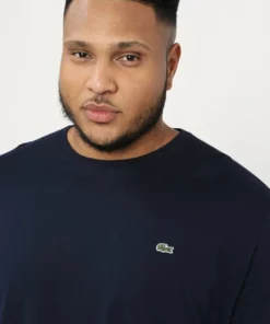 Lacoste T-shirt à Manches Longues - Navy -Lacoste Soldes Magasin c9429786b7b54079adf44bc3ba156cfe