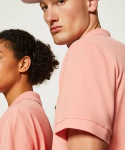 LACOSTE X PEANUTS - Polo - Rose -Lacoste Soldes Magasin c95f4fc5fe0843acb9ba73d480464180