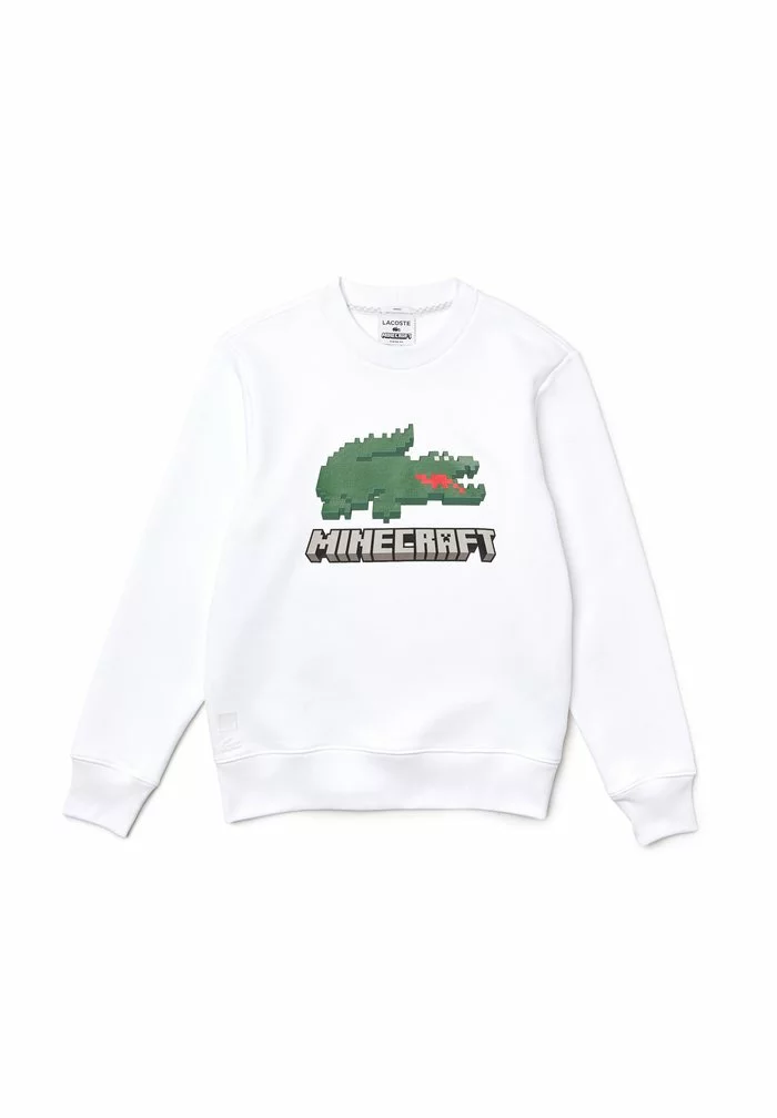 Lacoste MINECRAFT - Sweatshirt - Blanc 5 Lacoste MINECRAFT - Sweatshirt - Blanc – Image 5