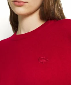 Lacoste ADY - Pullover - Rouge -Lacoste Soldes Magasin c99ea063ee5e4fb4b3d707a7a3a653c4