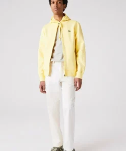 Lacoste PLUS - Sweat à Capuche Zippé - Jaune