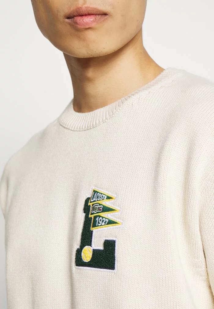 Lacoste Pullover - Beige/bleu Marine 6 Lacoste Pullover - Beige/bleu Marine – Image 6