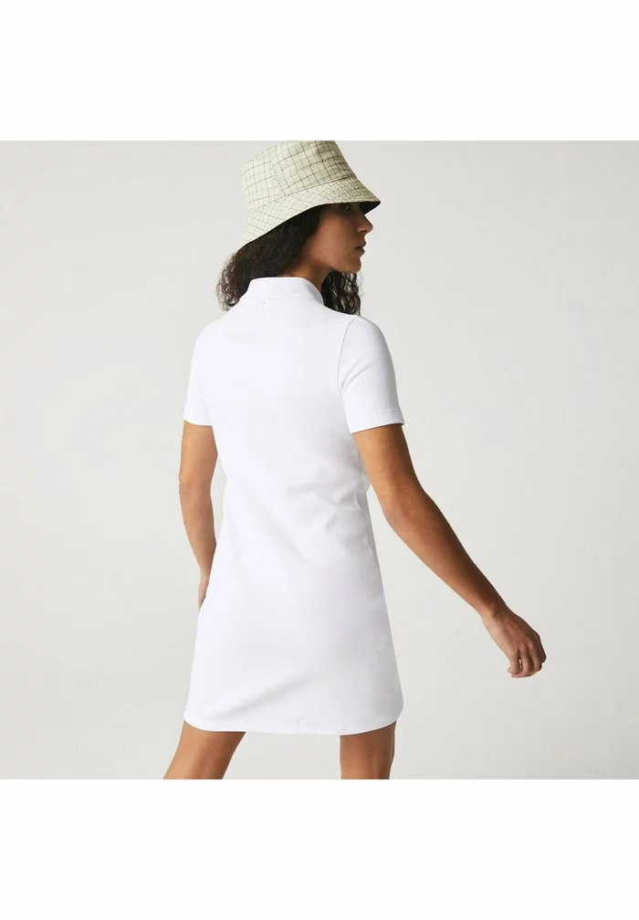 Lacoste Robe En Jersey - Blanc 2 Lacoste Robe En Jersey - Blanc – Image 2