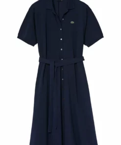 Lacoste Robe Chemise - Blue