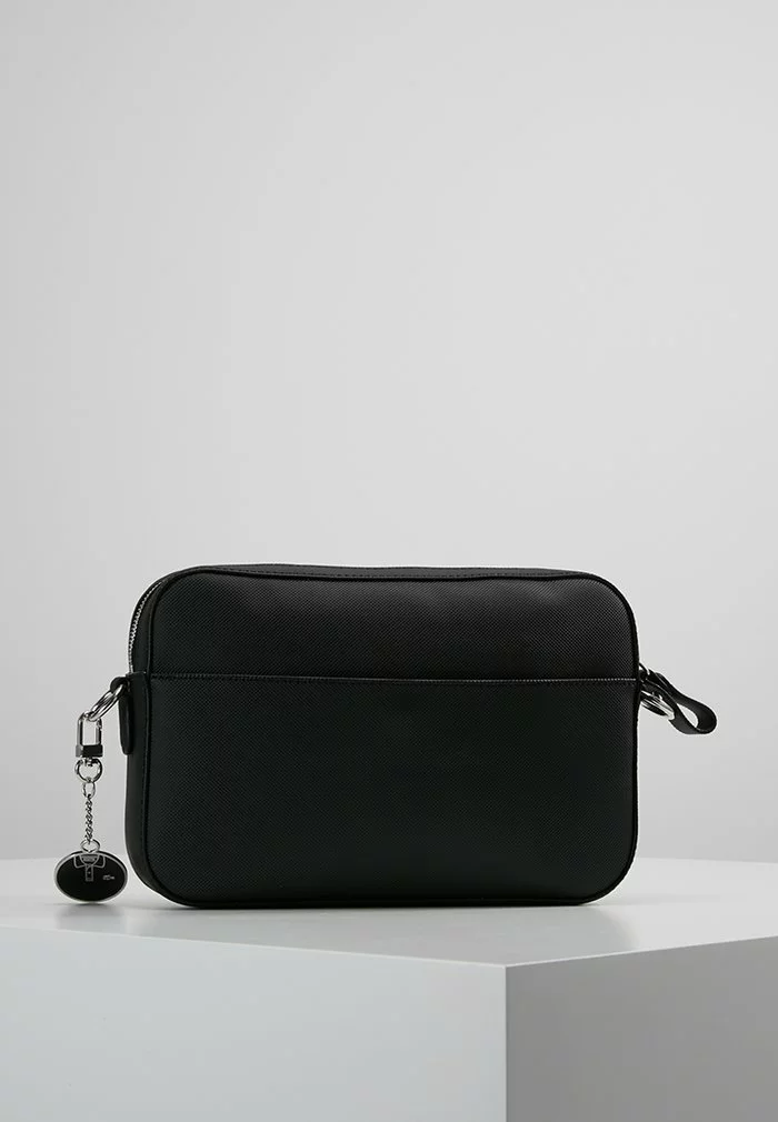 Lacoste SQUARE CROSSOVER BAG - Sac Bandoulière - Black 3 Lacoste SQUARE CROSSOVER BAG - Sac Bandoulière - Black – Image 3